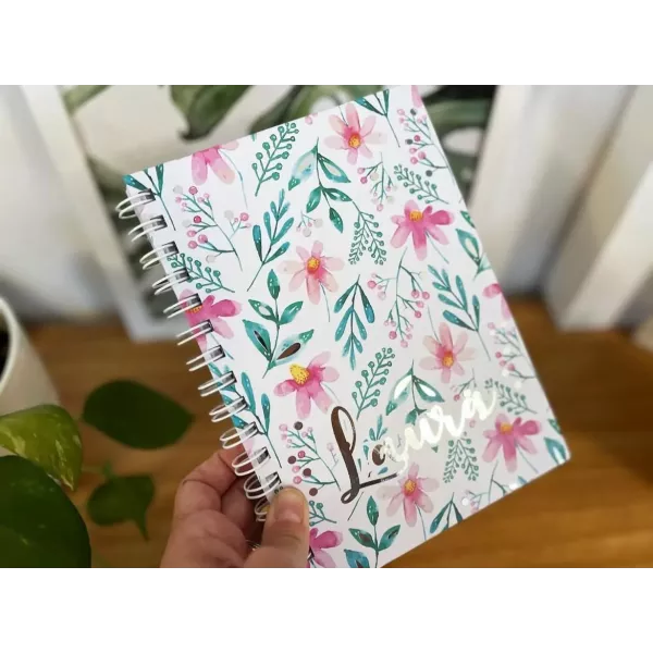 Agendas semanales personalizadas con stamping